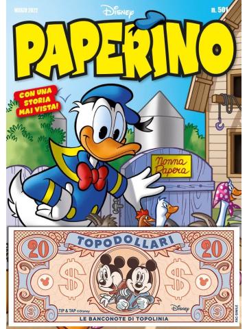 Paperino 501 + TOPODOLLARO DI TIP E TAP