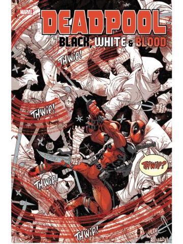 Marvel Giants DEADPOOL BLACK WHITE E BLOOD