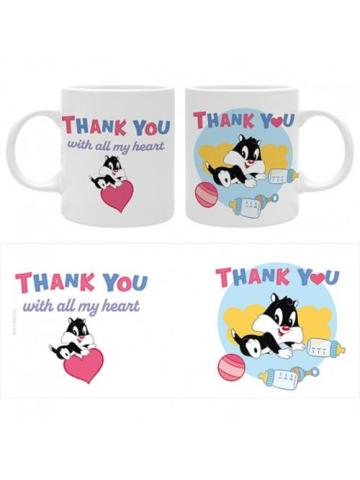 Tazza LOONEY TUNES 320ML THANK YOU WILL ALL MY HEART