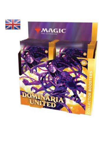 Magic The Gathering Card Game BOX COLLECTOR BOOSTER DOMINARIA UNITED 12 BUSTE ENG