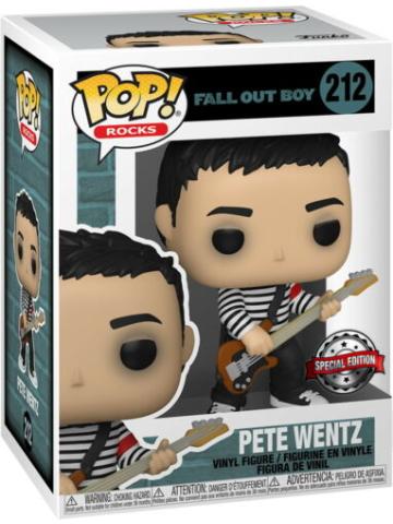 Funko Pop FALL OUT BOY PETE WENTZ 212 SPECIAL EDITION
