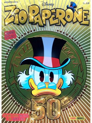 Zio Paperone (Panini/Disney) 50/VAR CON METAL DORATO