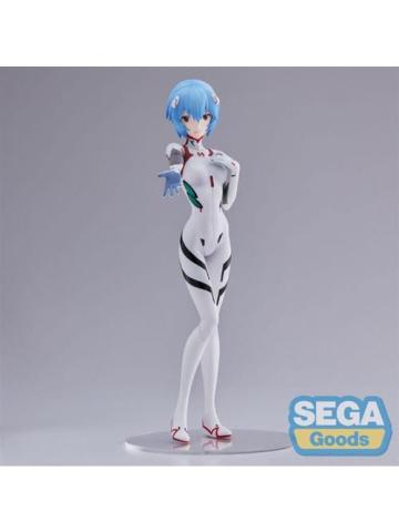 SEGA EVA 3.0 + 1.0 SPM FIGURE REI HAND OVER WHITE STATUA 19CM