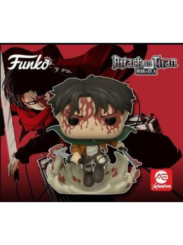 Funko Pop ATTACK ON TITAN BATTLE LEVI EXCLUSIVE 1169