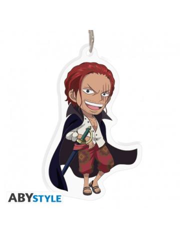 Portachiavi ONE PIECE RED ACRYL SHANKS