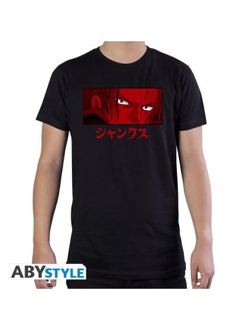 T-Shirt ONE PIECE RED SHANKS BLACK M
