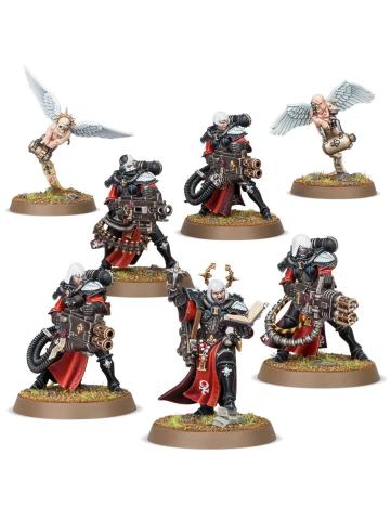 Warhammer 40000 ADEPTA SORORITAS SQUADRA CASTIGANTI