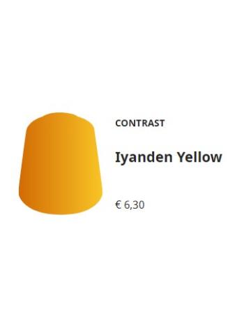 Pittura E Modellismo COLOR CONTRAST IYANDEN YELLOW (18ML)