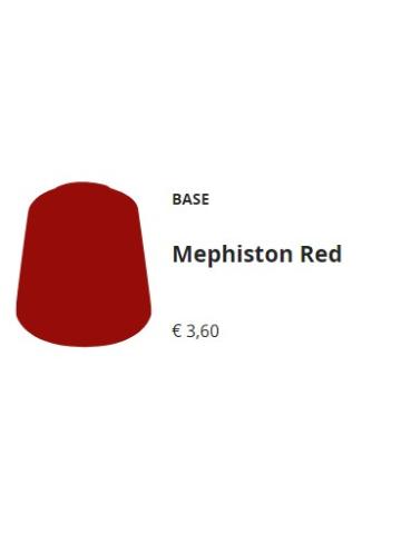 Pittura E Modellismo COLOR BASE MEPHISTON RED 12ML