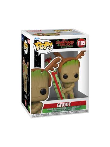 Funko Pop MARVEL HOLIDAY SPECIAL GUARDIANS OF THE GALAXY POP FUNKO VINYL FIGURE 1105 GROOT 9CM