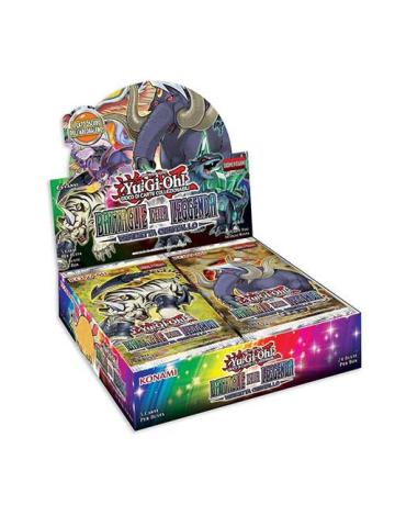 Yu Gi Oh Card Game BATTAGLIE DELLA LEGGENDA VENDETTA CRISTALLO 1A EDIZIONE BOX 24 BUSTE