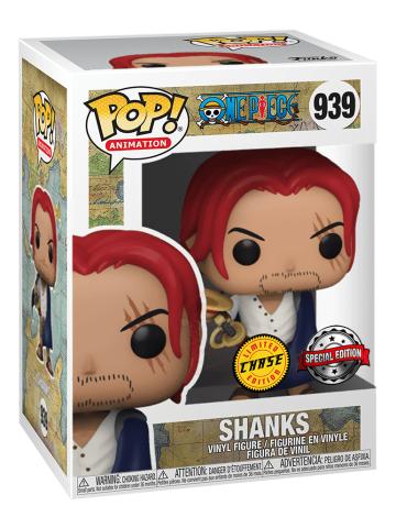 Funko Pop ONE PIECE SHANKS LIMITED CHASE EDITION 939