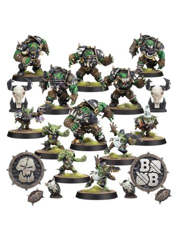 Dungeon Bowl Blood Bowl BLACK ORC BLOOD BOWL TEAM