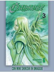 CLAYMORE NEW EDITION  03 CON MINI SHIKISHI IN OMAGGIO