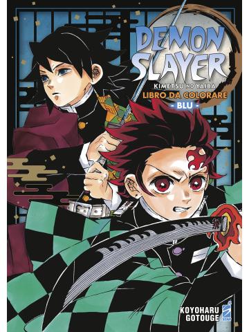 Demon Slayer LIBRO DA COLORARE - LIBRO BLU