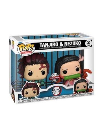 Funko Pop DEMON SLAYER TANJIRO E NEZUKO SPECIAL EDITION