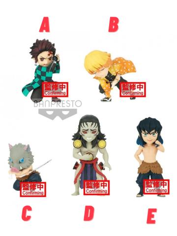 Action Figure INOSUKE -  MODELLO C - DEMON SLAYER CHIBI - WCF CHIBI STATUE 7CM
