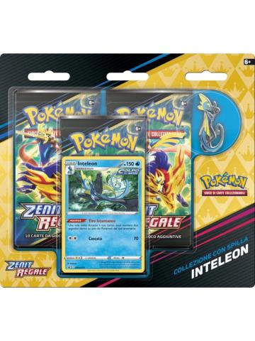 Pokemon Card Game POKEMON INTELEON COLLEZIONE CON SPILLA ZENIT REGALE ITALIANO