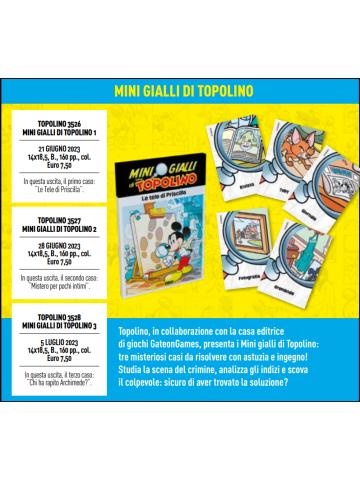 Topolino 3527 CON MINI GIALLI DI TOPOLINO 2
