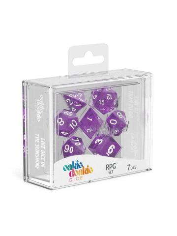 Accessori Gdr OAKIE DOAKIE DICE RPG SET SPECKLED  PURPLE