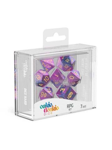 Accessori Gdr OAKIE DOAKIE DICE RPG SET GEMIDICE  AMETHYST