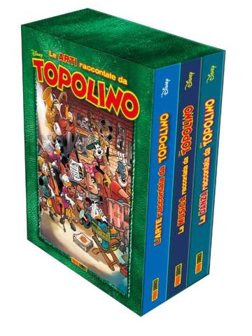 LE ARTI RACCONTATE DA TOPOLINO COFANETTO
