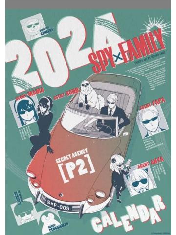 Spy X Family CALENDARIO 2024