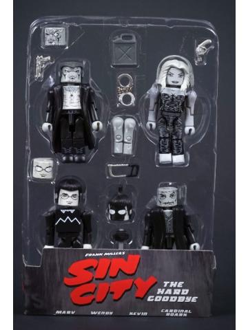 Sin City The Hard Goodbye Minimates Box Set Marv Cardinal Roark Kevin Wendy