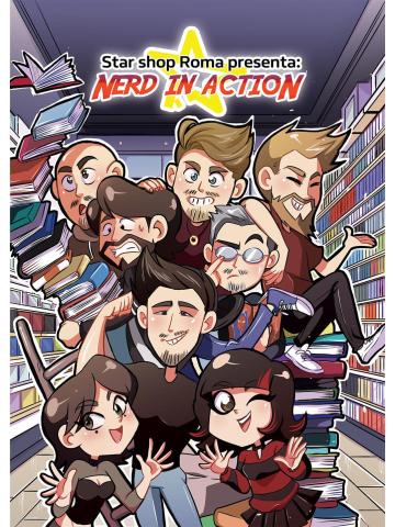 NERD IN ACTION LA FUMETTERIA PIU` PAZZA VOLUME UNICO