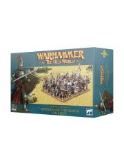 WARHAMMER THE OLD WORLD KNIGHTS OF THE REALM ON FOOT set di 20 miniature KINGDOM OF BRETONNIA