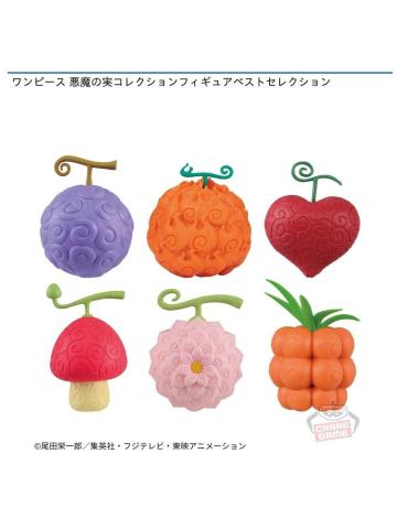 BANPRESTO OP Devil Fruit Collection Figure Best Selection SET 6 PCS