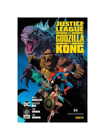 DC COLLECTION JUSTICE LEAGUE VS. GODZILLA VS. KONG DEI E MOSTRI