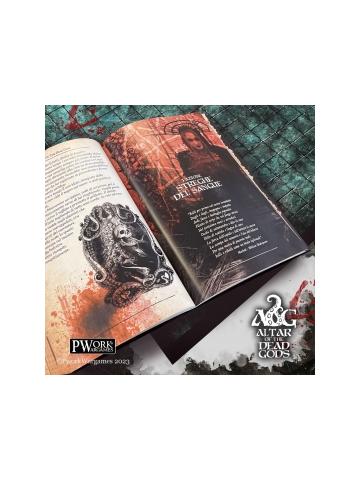 PWORK WARGAMES ALTAR OF THE DEAD GODS - RULEBOOK ITA