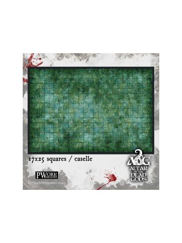 PWORK WARGAMES ALTAR OF THE DEAD GODS - LOST TEMPLE GAME MAT 56X82 CM