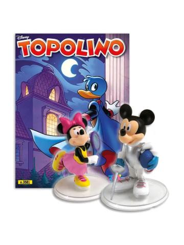 Topolino 3581 + FIGURINE SPORT