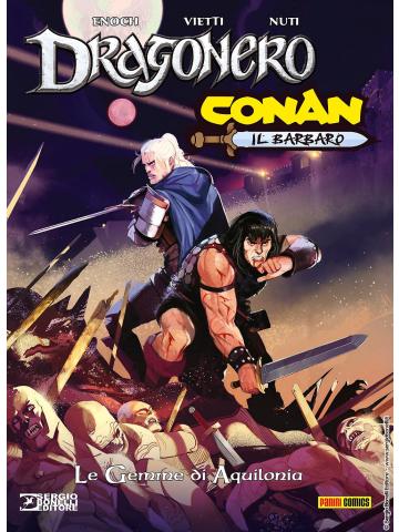 DRAGONERO E CONAN CARTONATO LE GEMME DI AQUILONIA