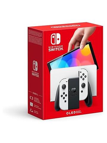 NINTENDO SWITCH CONSOLE OLED BIANCO