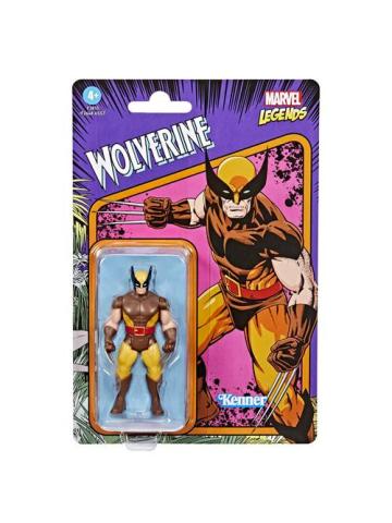 Action Figure MARVEL LEGENDS RETRO WOLVERINE COSTUME MARRONE
