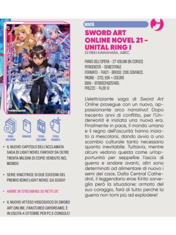 SWORD ART ONLINE NOVEL UNITAL RING 01