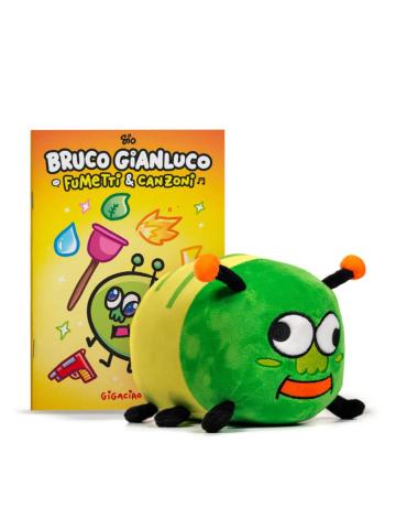 BRUCO GIANLUCO FUMETTI E CANZONI CON MORBIDO PELUCHE