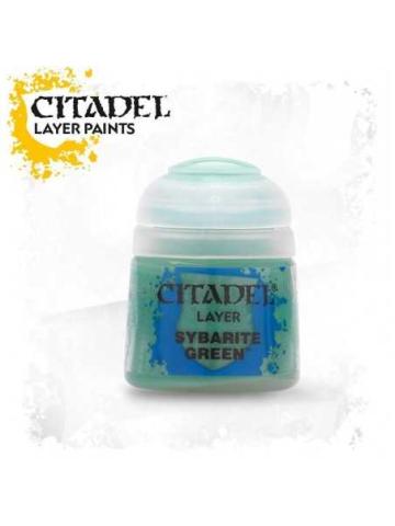 Pittura E Modellismo SYBARITE GREEN Citadel paint colore acrilico layer 12 ml