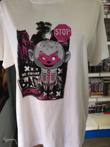 Maglietta Scimmietta Punk