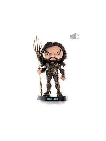 DC COMICS - MINICO FIGURE - AQUAMAN (JUSTICE LEAGUE) - STATUA 14CM