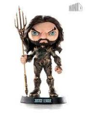 DC COMICS - MINICO FIGURE - AQUAMAN (JUSTICE LEAGUE) - STATUA 14CM