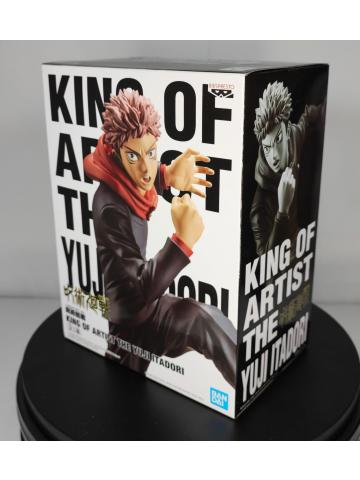 ACTION FIGURE - JUJUTSU KAISEN - KING OF ARTIST - YUJI ITADORI - BANPRESTO STATUE 20CM