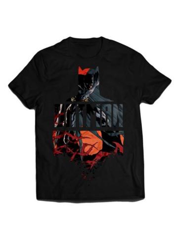 T-SHIRT - RED BATMAN - XXL