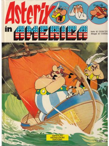 ASTERIX IN AMERICA (MONDADORI dorso con lancia)