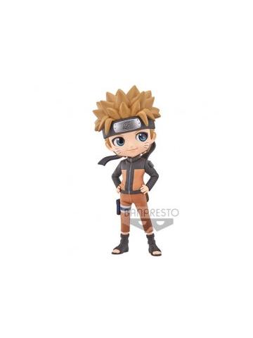 NARUTO SHIPPUDEN - Q POSKET - UZUMAKI NARUTO (VARIANT COLOR VER.) - BANPRESTO STATUA 14CM