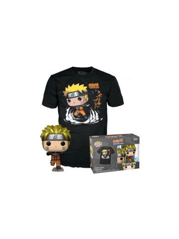NARUTO SHIPPUDEN - POP FUNKO & TEE BOX - NARUTO RUN (MT) (T-SHIRT XL)