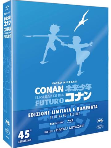Conan, Il Ragazzo Del Futuro (45 Anniversary 4K Edition) (Eps.1-26) (4 4K Ultra Hd+ 4 Blu-Ray) - LIMITED EDITION